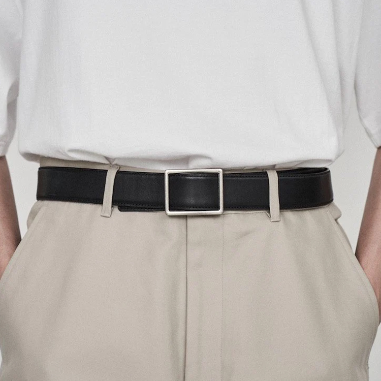 Graphpaper Holeless Leather Classic Belt - ベルト