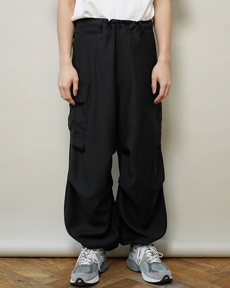 Graphpaper Wool Cupro Over Cargo Pants - ワークパンツ/カーゴパンツ