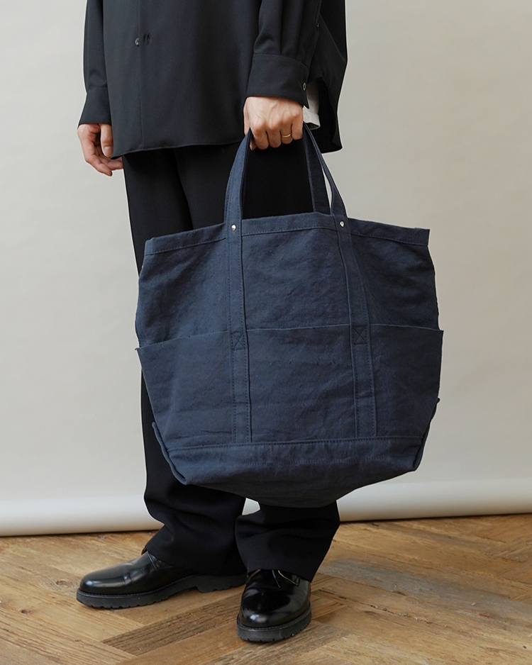 TOOL BAG LARGE / C/L K.NAVY | YAECA (MEN)(ヤエカ) | BAGS 