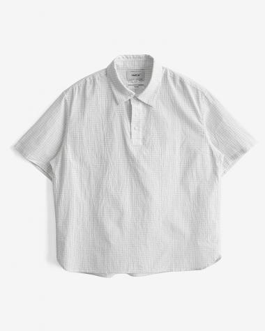  / EXTRA WIDE PO - S/S COMFORT SHIRT / TATTERSALLE-CH