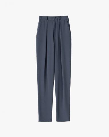  / Satin Tapered Trousers / C.GRAY