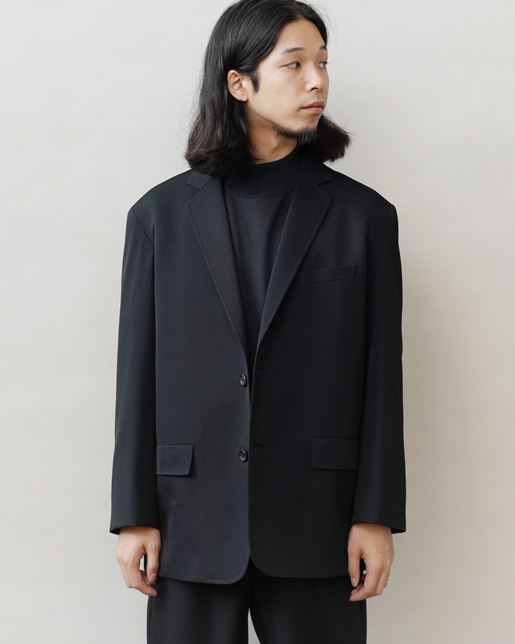 Scale Off Wool Jacket / BLACK | Graphpaper (MEN)(グラフペーパー) | OUTER WEAR |  Dice&Dice | ONLINE STORE