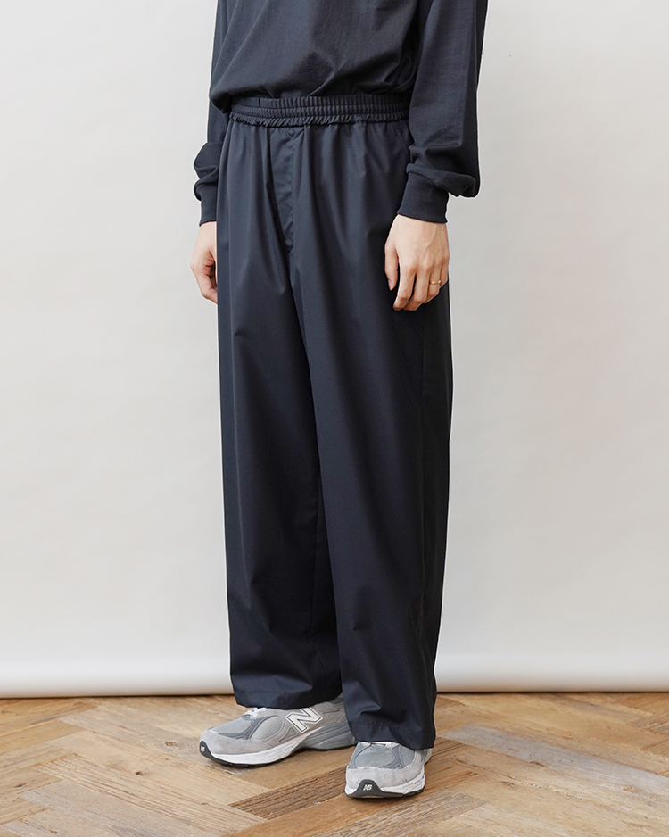 Fine Wool Tropical Easy Wide Pants / BLACK | Graphpaper (MEN)(グラフペーパー) |  BOTTOMS | Dice&Dice | ONLINE STORE