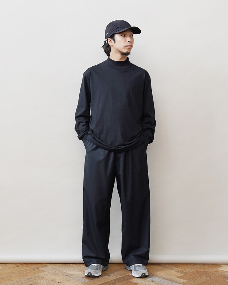 Fine Wool Tropical Easy Wide Pants / BLACK | Graphpaper (MEN)(グラフペーパー) |  BOTTOMS | Dice&Dice | ONLINE STORE