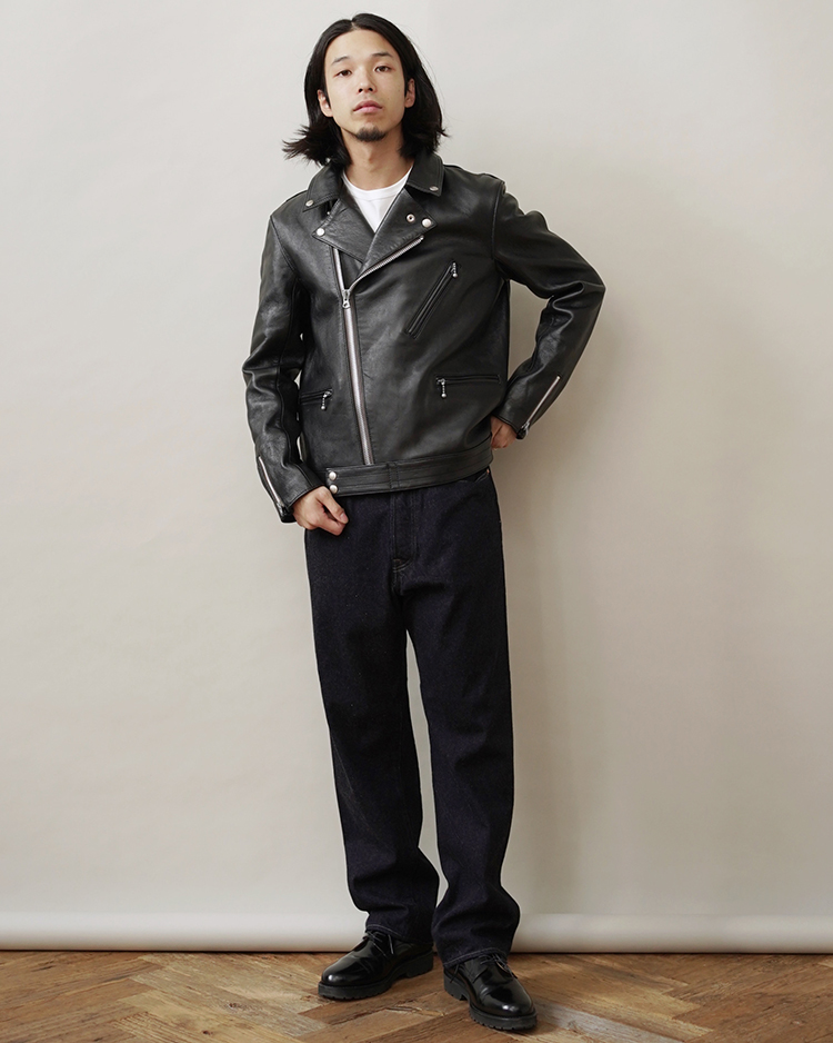 SHEEP-SKIN BRITISH ASYMMETRY JACKET(AD-03) | ADDICT CLOTHES(アディクト クローズ) |  OUTER WEAR | Dice&Dice | ONLINE STORE