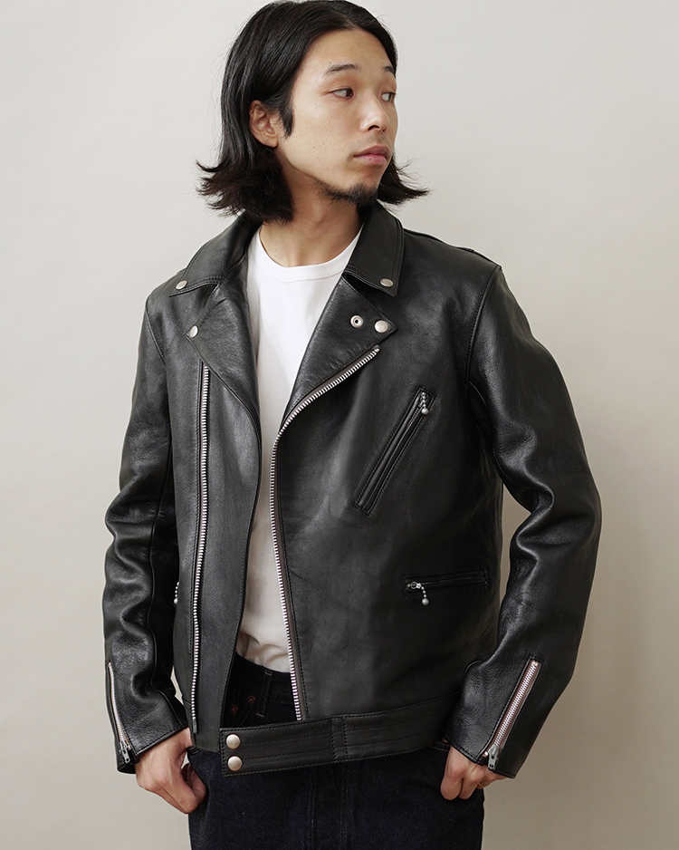 SHEEP-SKIN BRITISH ASYMMETRY JACKET(AD-03) | ADDICT CLOTHES(アディクト クローズ) |  OUTER WEAR | Dice&Dice | ONLINE STORE