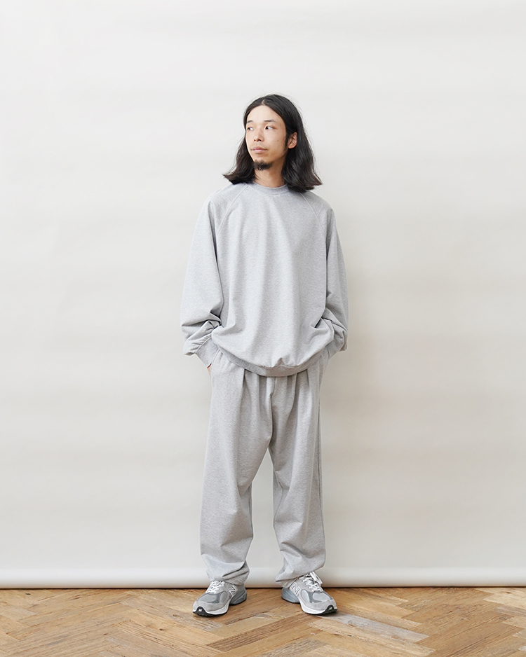 Ultra Compact Terry Crew Neck Sweater / H.GRAY | Graphpaper (MEN)(グラフペーパー)  | SWEAT | Dice&Dice | ONLINE STORE