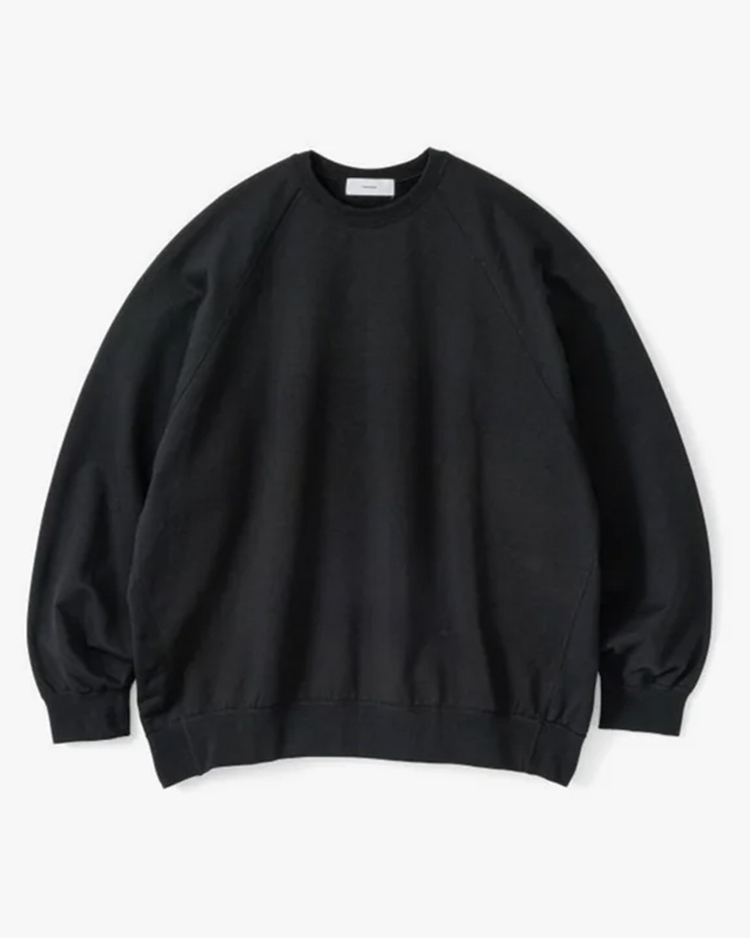 Ultra Compact Terry Crew Neck Sweater / BLACK | Graphpaper (MEN)(グラフペーパー) |  SWEAT | Dice&Dice | ONLINE STORE