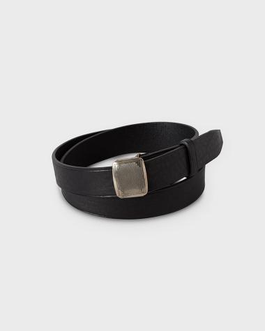  / HICKOK BELT / BLACK x SILVER