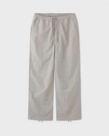  / Nylon Cloth String Trousers / SNOW GRAY