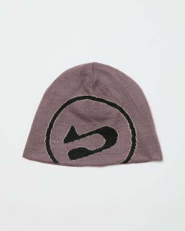  / BIG LOGO SOFT BEANIE HAT / DARK ROSE