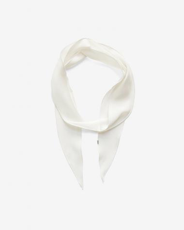  / tiny scarf / 242ZOE-AC01 / white