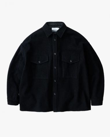  / Tri-Spin Loop CPO Shirt / BLACK