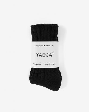 COTTON SILK SOCKS / BLACK | YAECA (MEN)(ヤエカ) | SOCKS | Dice&Dice | ONLINE  STORE