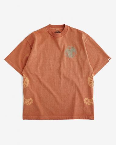  / Gas S/S Tee / BROWN