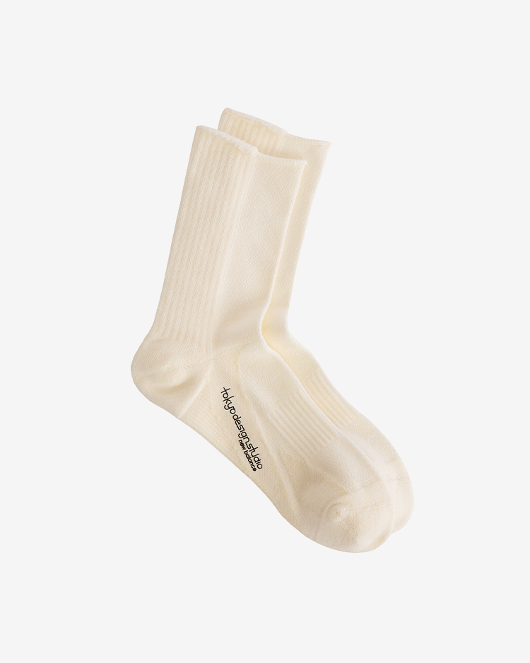 TOKYO DESIGN STUDIO New Balance  / Run Socks / WHITE