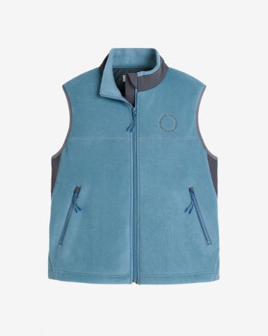  / Fleece Vest / TURQUOISE