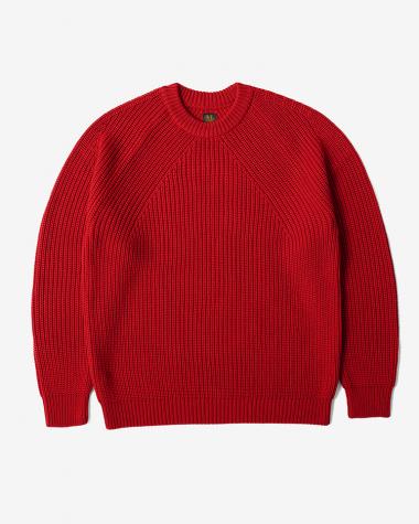  / SIGNATURE CREW NECK / RED