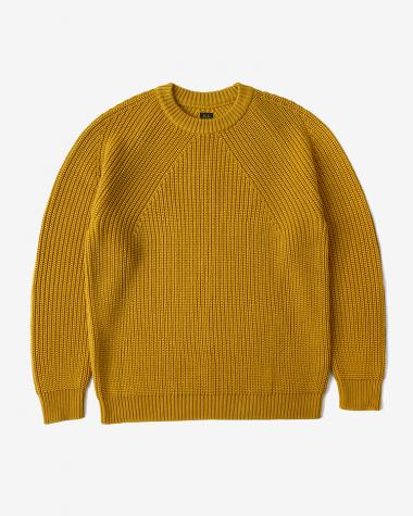  / SIGNATURE CREW NECK / YELLOW