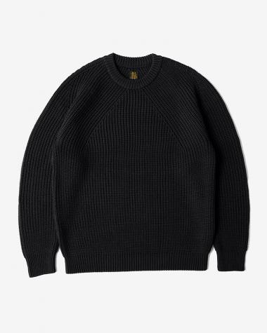  / SIGNATURE CREW NECK / BLACK