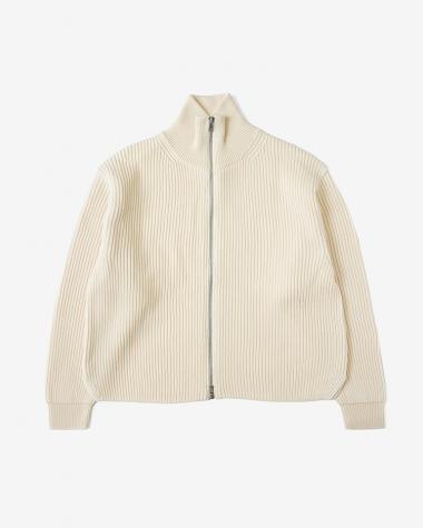  / SOLID WOOL DRIVERS KNIT / IVORY