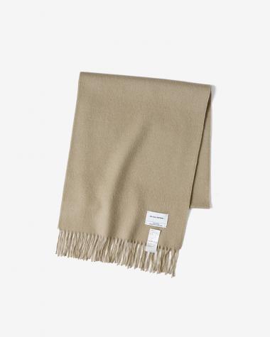  / Brushed Scarf / GREIGE