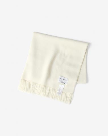  / Non Brushed Large Stole / ECRU