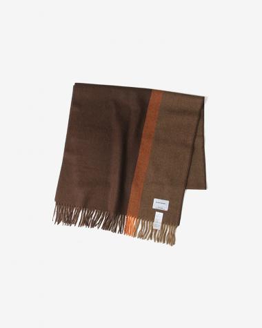  / Brushed Scole Stripe / BROWN x CAMEL