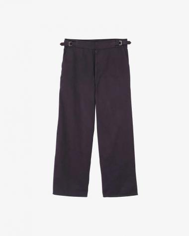  / ORGANIC COTTON CHINO ADJUSTER TR / NAVY