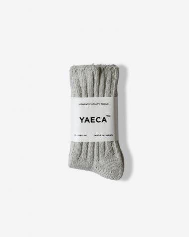  / COTTON RIB SOCKS / LT.GREY