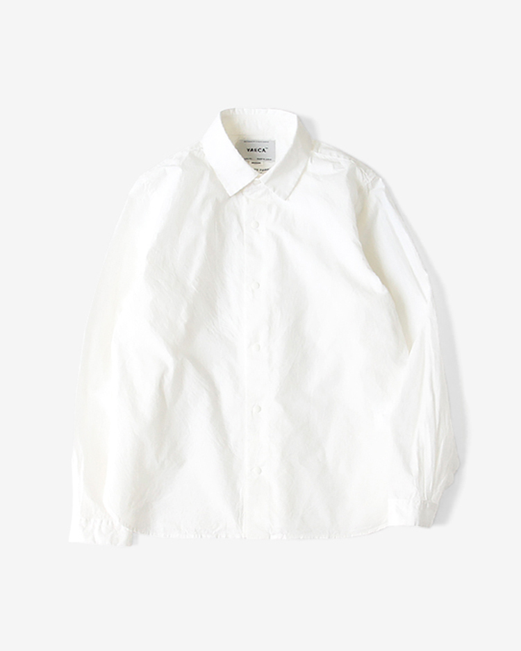 YAECA (WOMEN) / STANDARD - COMFORT SHIRT / WHITE