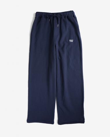  / Wide Sweat Pant/ / NAVY