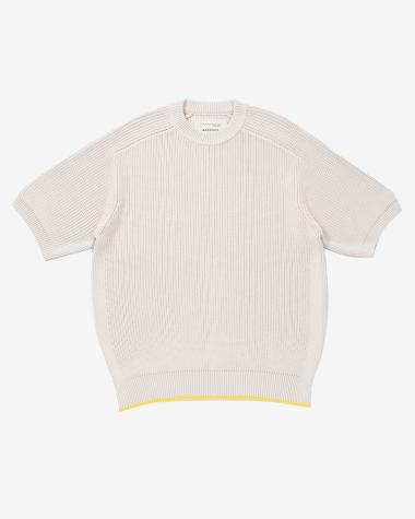  / Knit S/S Tee / IVORY