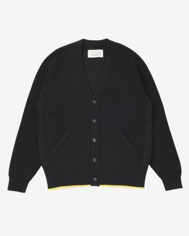  / Knit Cardigan / BLACK