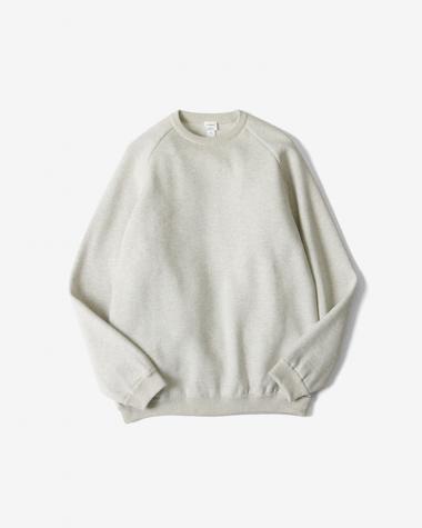  / JUMBERCA URAKE CREW NECK / L.GRAY