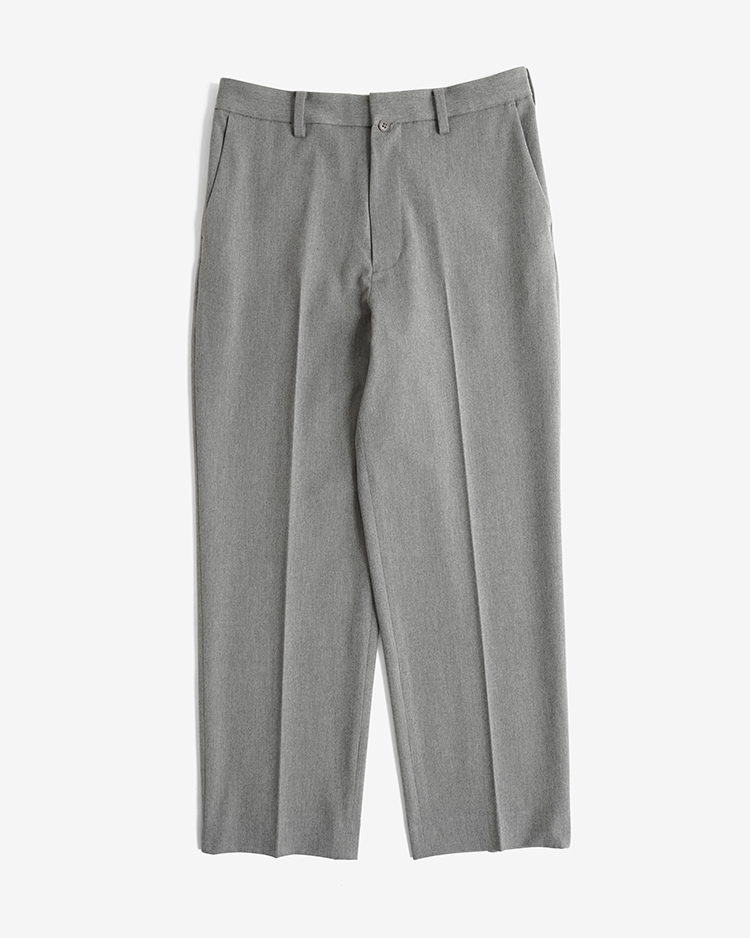 YAECA (MEN) / WIDE TAPERED - 2WAY PANTS / GRAY