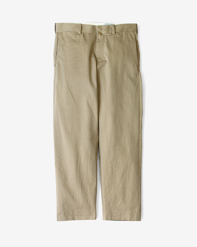 YAECA (MEN) / STANDARD - CHINO / KHAKI