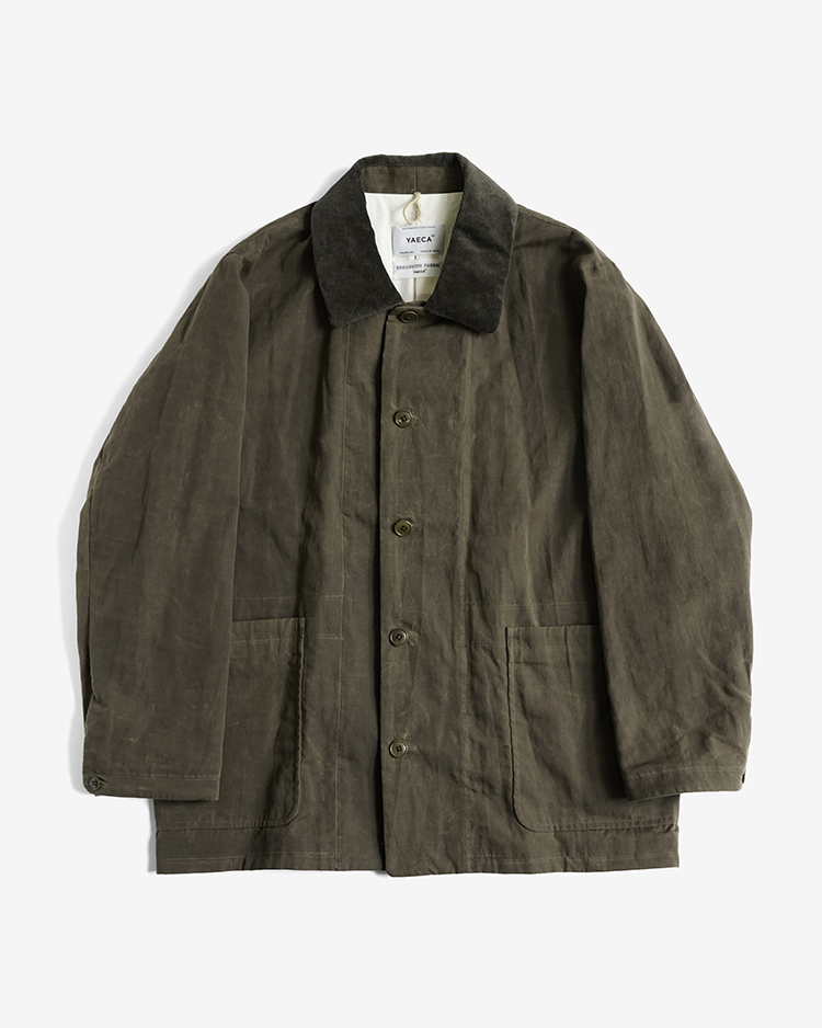 COVERALL OILED JACKET / OLIVE | YAECA (MEN)(ヤエカ) | OUTER WEAR | Dice&Dice |  ONLINE STORE