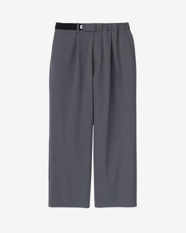  / Compact Ponte Wide Chef Pants / C.GRAY