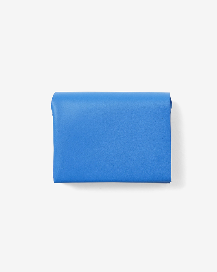 ED ROBERT JUDSON / THIN -FLAP TRIFOLD WALLET / BLUE