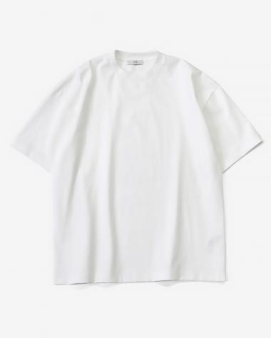  / 12/- AIR SPININNG  LOOSE FIT T-SHIRT / WHITE