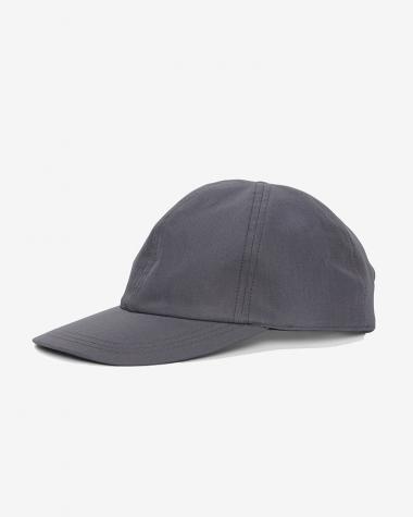  / Wooly Cotton Twill 6 Panel Cap / CHARCOAL