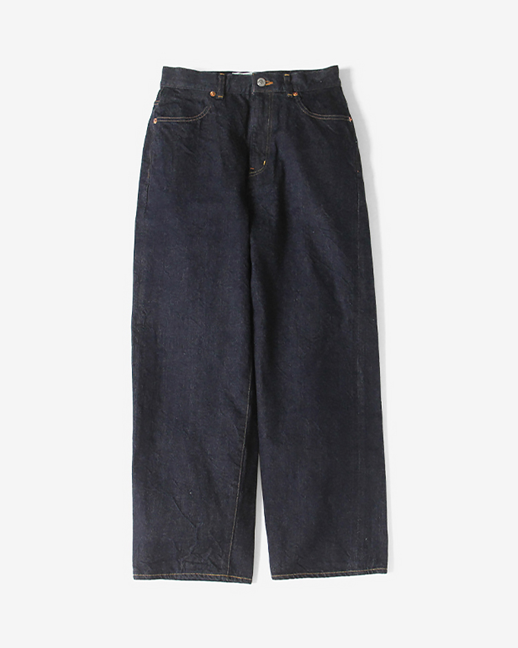 YAECA (WOMEN) / WIDE DENIM(14-13W) / INDIGO