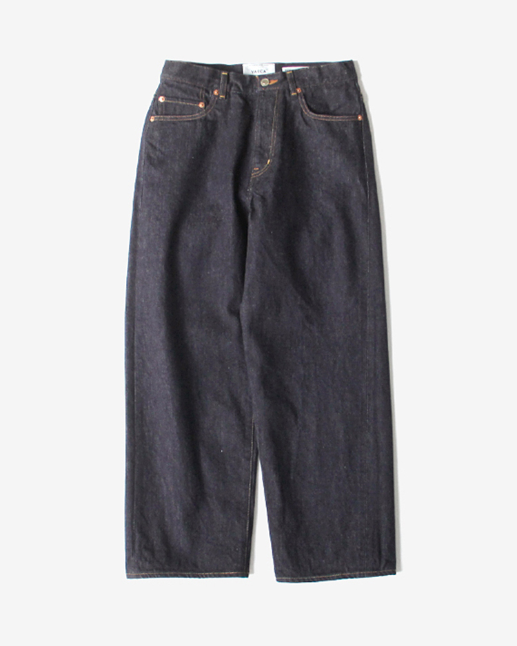 YAECA (WOMEN) / WIDE STRAIGHT DENIM(11-14W)