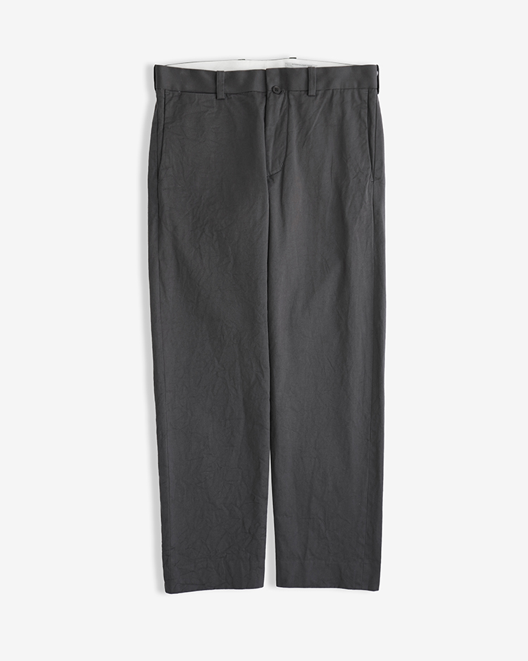 YAECA (MEN) / STANDARD - CHINO / CHARCOAL