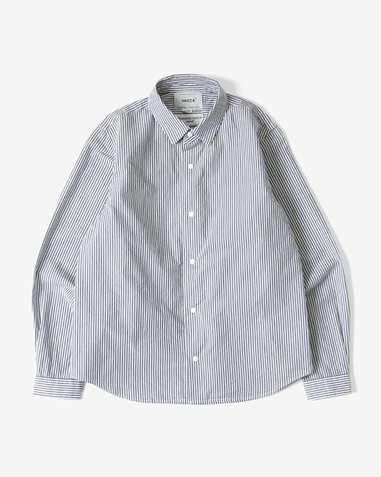 YAECA (WOMEN) / STANDARD - COMFORT SHIRT / BLOCK-ST