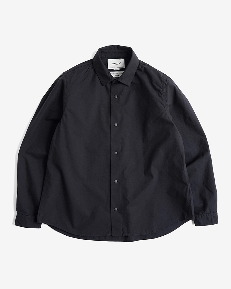 YAECA (WOMEN) / STANDARD - COMFORT SHIRT / NAVY