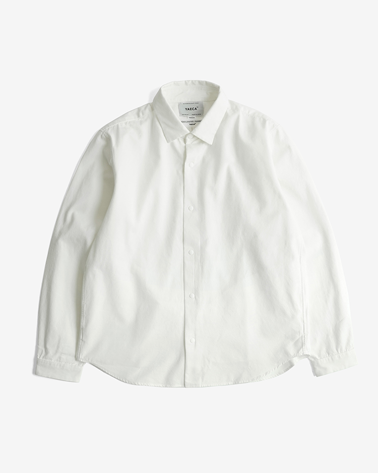 YAECA (MEN) / RELAX - COMFORT SHIRT / WHITE