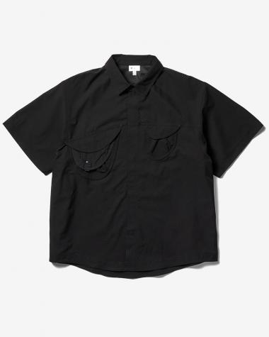  / S/S Asymmetric Camp Shirt / BIOTITE(BX)