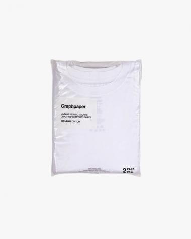  / 2-Pack Crew Neck Tee / WHITE